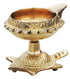 Brass Oil Lamp Deepak On Tortoise 0.095kg